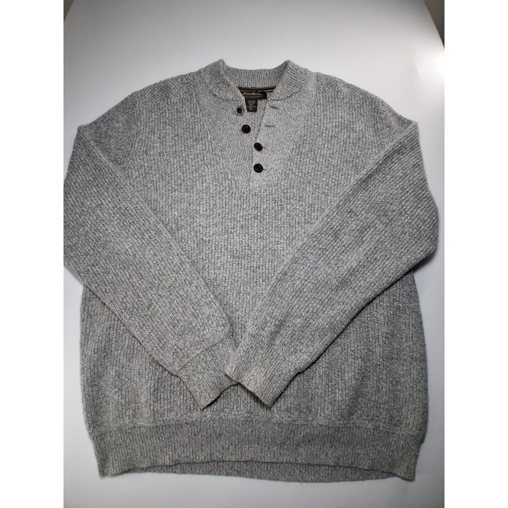 eddie bauer knit sweater mens